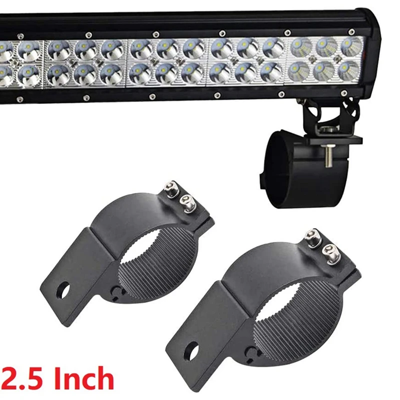 New2x 2 5 дюйма 69-71 мм Bull Bar Roll Cage Mount Кронштейн Зажимы Светодиодный рабочий светильник