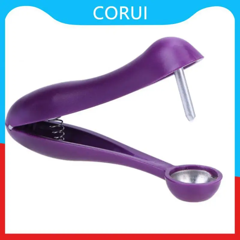

5PCS Easy Cherry Pitter Fruit Core Seed Remover Handheld Plastic Fruits Core RemoverTool Enucleate Keep Complete Cherry Gadgets