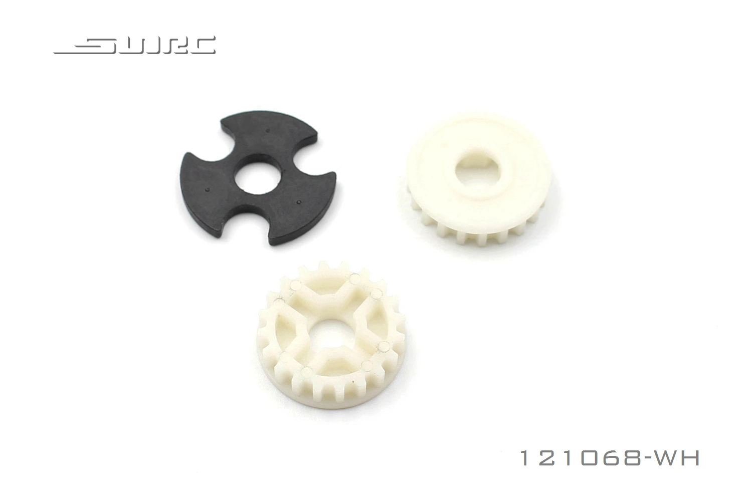 SN-RC 121068 -WH 1:10 RCAксессуары ФИКСИРОВАННЫЙ PULLEY 18T POM(2)