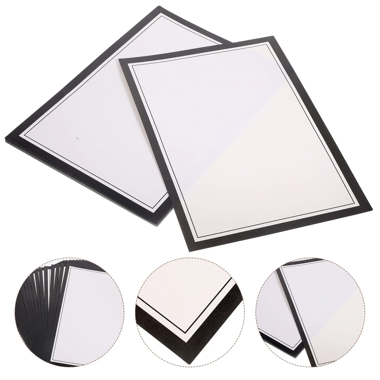 

20Pcs Painting Cardstock Thicken Cardstock Painting Paper Card Stock for Printing Scrapbook Supplies