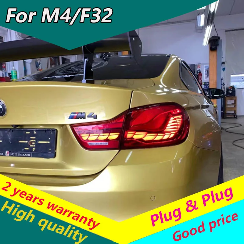 

Taillight Assembly For BMW 4-series F32 F33 F36 M4 F82 F83 LED Running Light Sequential Turn Signal 418 420 430 LED Taillight