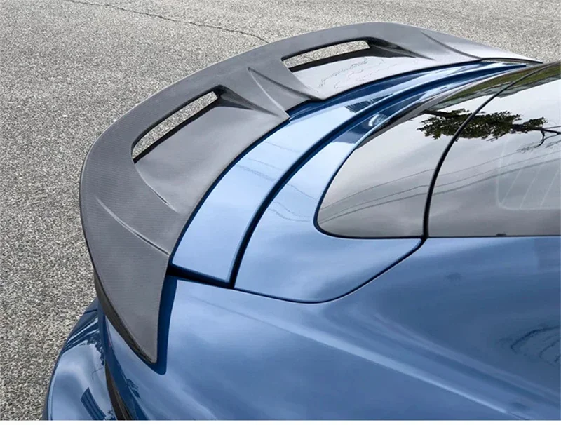Спойлер из настоящего углеродного волокна для Porsche Taycan 2019 2020 2021 2022 2023