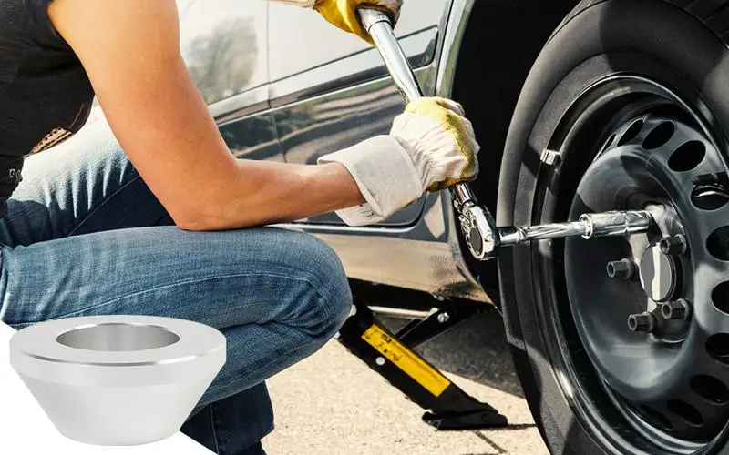 

Auto Wheel Changer Centering Cone Automobile Wheel Tire Balancer Centering Cone For Truck RV SUV Travel Camper Convertible Car