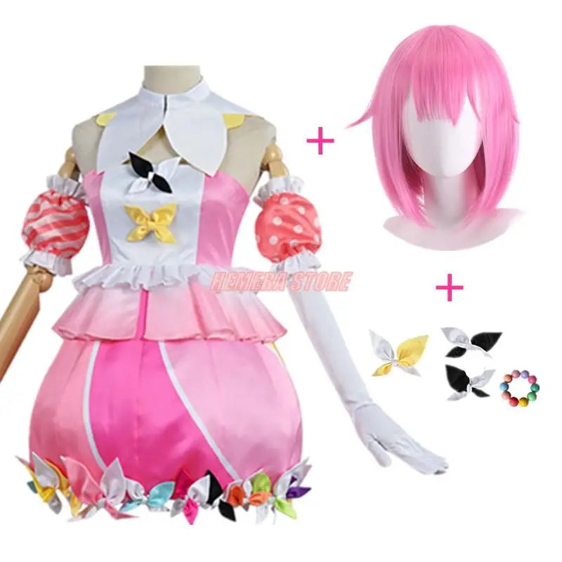 

Project Sekai Colorful Stage! Ootori Emu Otori Emu Cosplay Costumes Wig Halloween Christmas Carnival Costume For Women Girls