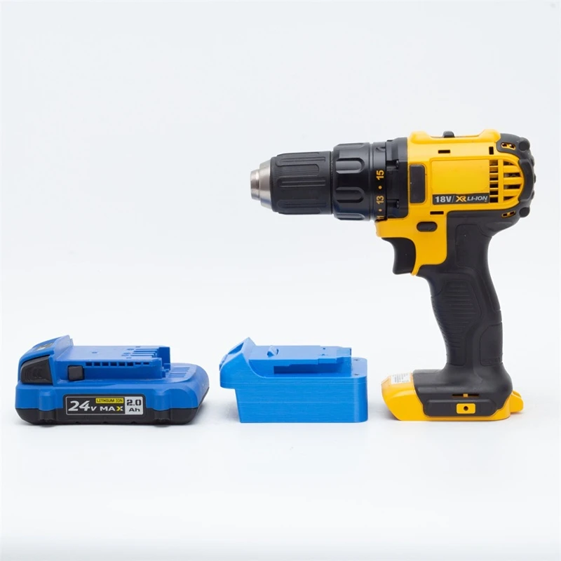 Adapter For Kobalt 24V Lithium-ion Battery Convert To Dewalt 20V Cordless Tools Converter