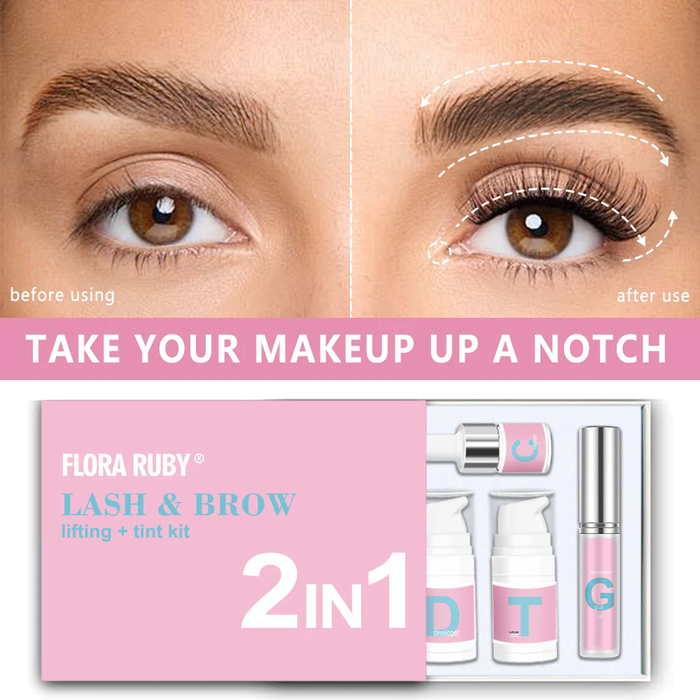 Профессиональный набор для завивки ресниц с подсветкой водостойкая стойкая