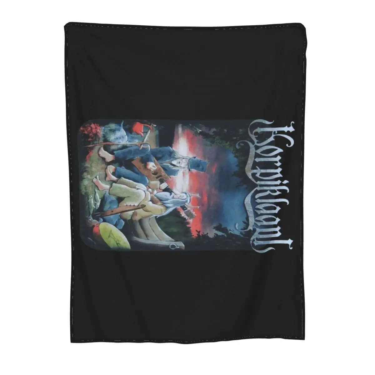 Korpiklaani Tuomari и Vaari Print Swea новое официальное народное металлическое мужское одеяло в