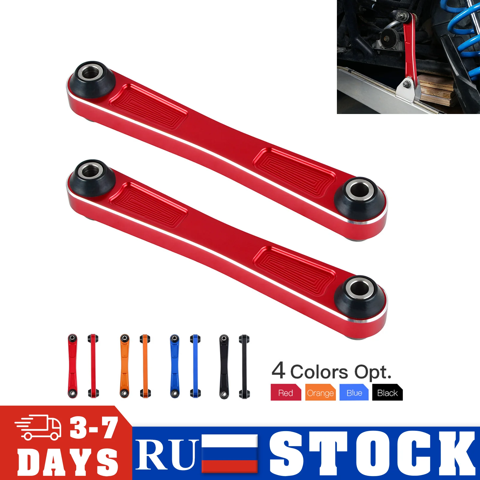 

For Polaris RZR 1000 UTV Sway Bar End Link Kit RZR1000 All Years 2018 2017 2016 2015 2014 2013 Rear Left Right Sway Bar End Link