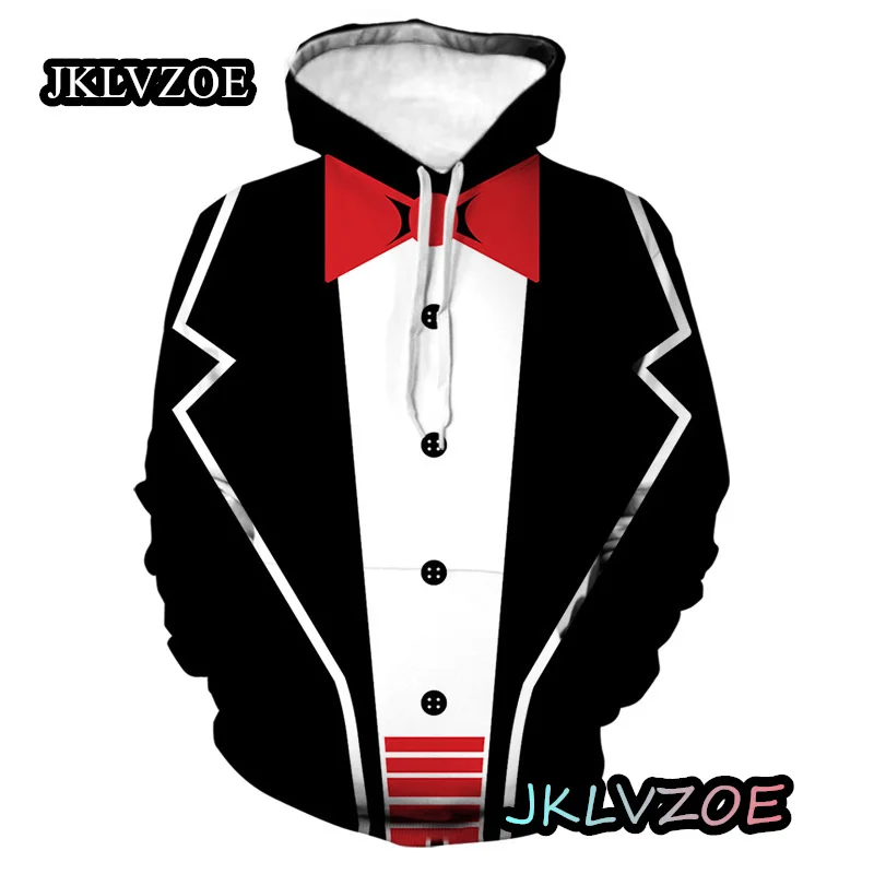 

New Winter Men's Suit Hoodies Trendy 3D Print Man Warm Sweatshirts Hoodies Pullover Coat Casual Funny Essentials Clothes