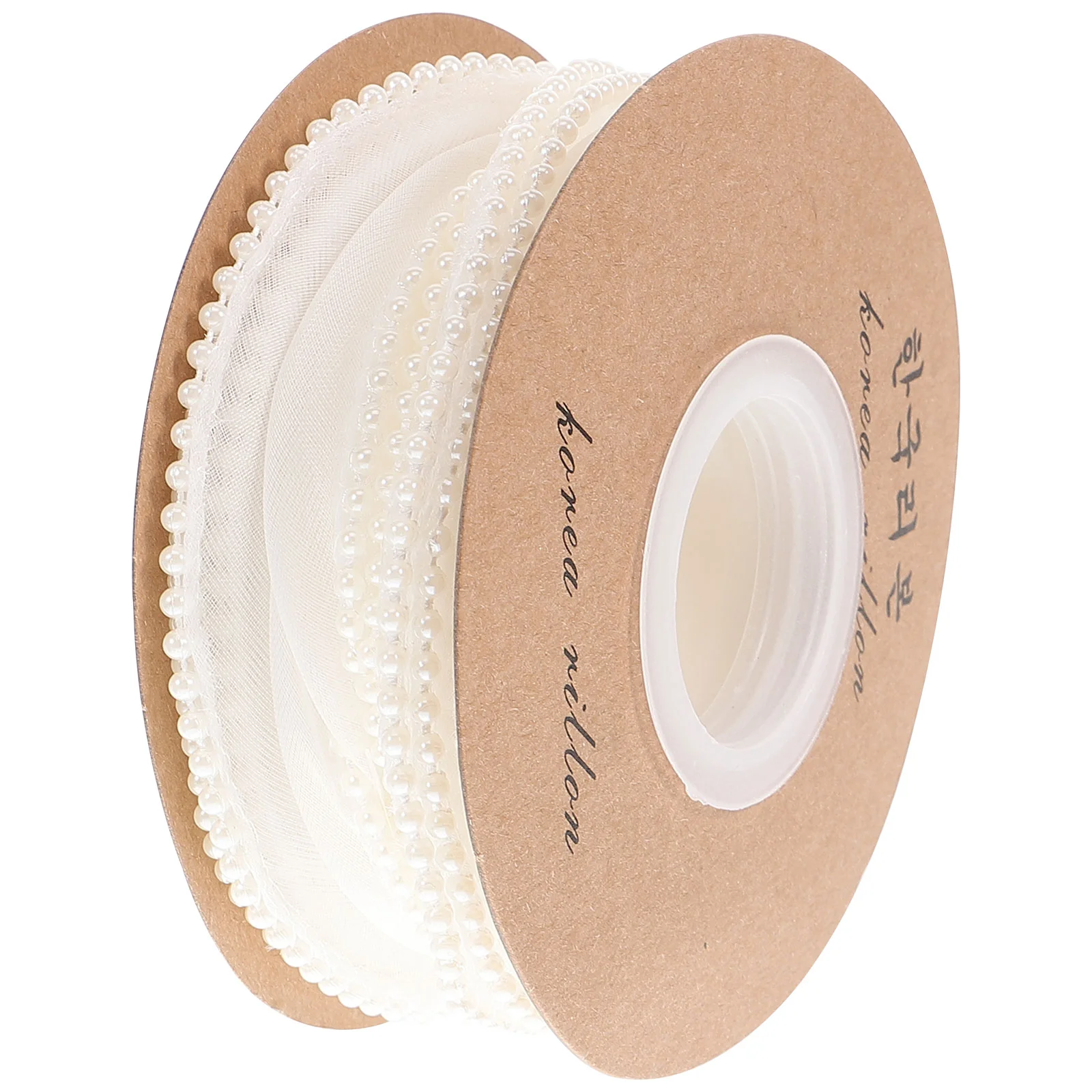 

Pearl Mermaid Present Ribbon Cuttable Lovely Package Multi-function Wrap Supplies Craft Wear-resistant Daily Use Bridal Gift