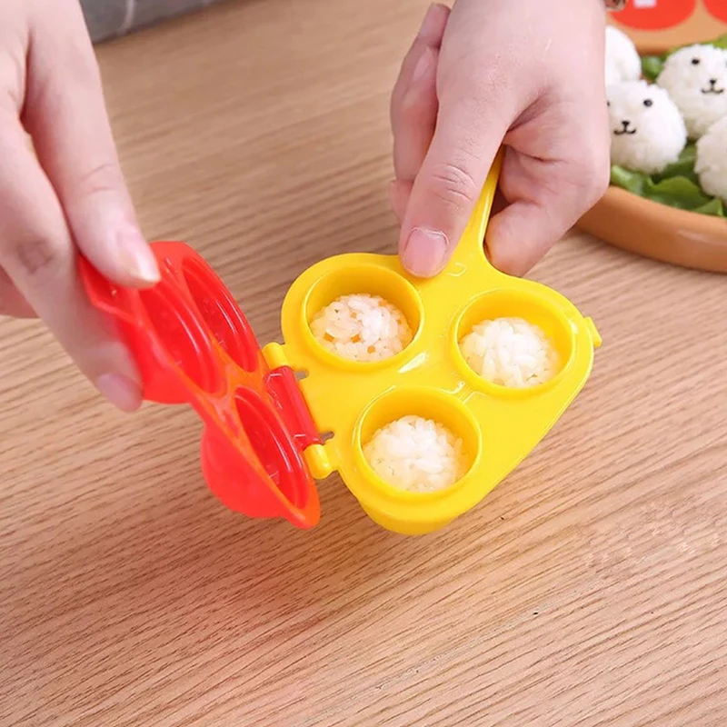

1Pc Kitchen Onigiri Set for Sushi Rolls Sushi Mold Rice Ball Bento Press Maker Mold DIY Tools Kitchen Accessories