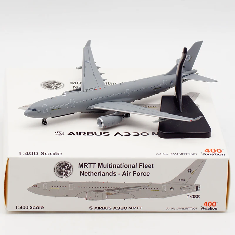 

AV4MRTT007 Alloy Collectible Plane Gift Aviation 1:400 Netherlands Air Force AIRBUS A330MRTT Diecast Aircraft Jet Model T-055