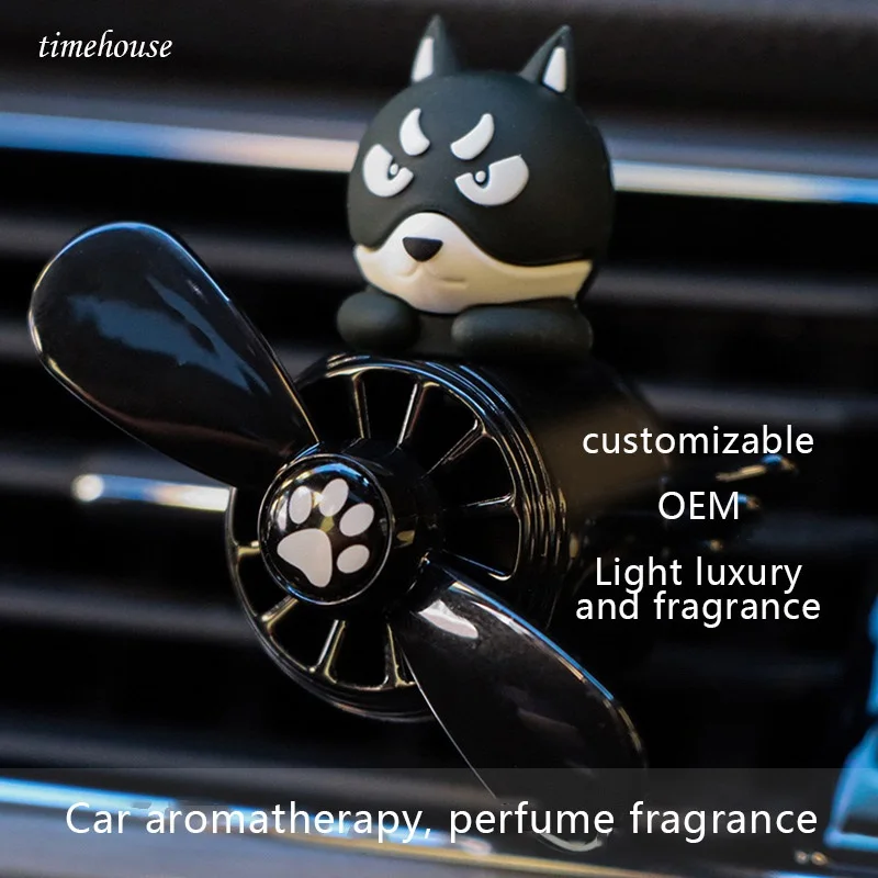 

Husky Air Conditioner Air Outlet Car Air Freshener Car Solid Aromatherapy Air Vent Freshener Auto Interior Decor Accessories