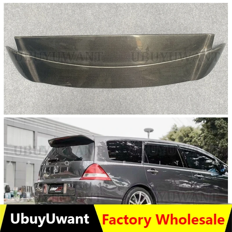 

Спойлер UBUYUWANT для Odyssey (RB1) 2004 2005 2006-2009 Honda Odyssey RB1, настоящее углеродное волокно/ФАП, заднее крыло автомобиля, цветной задний спойлер