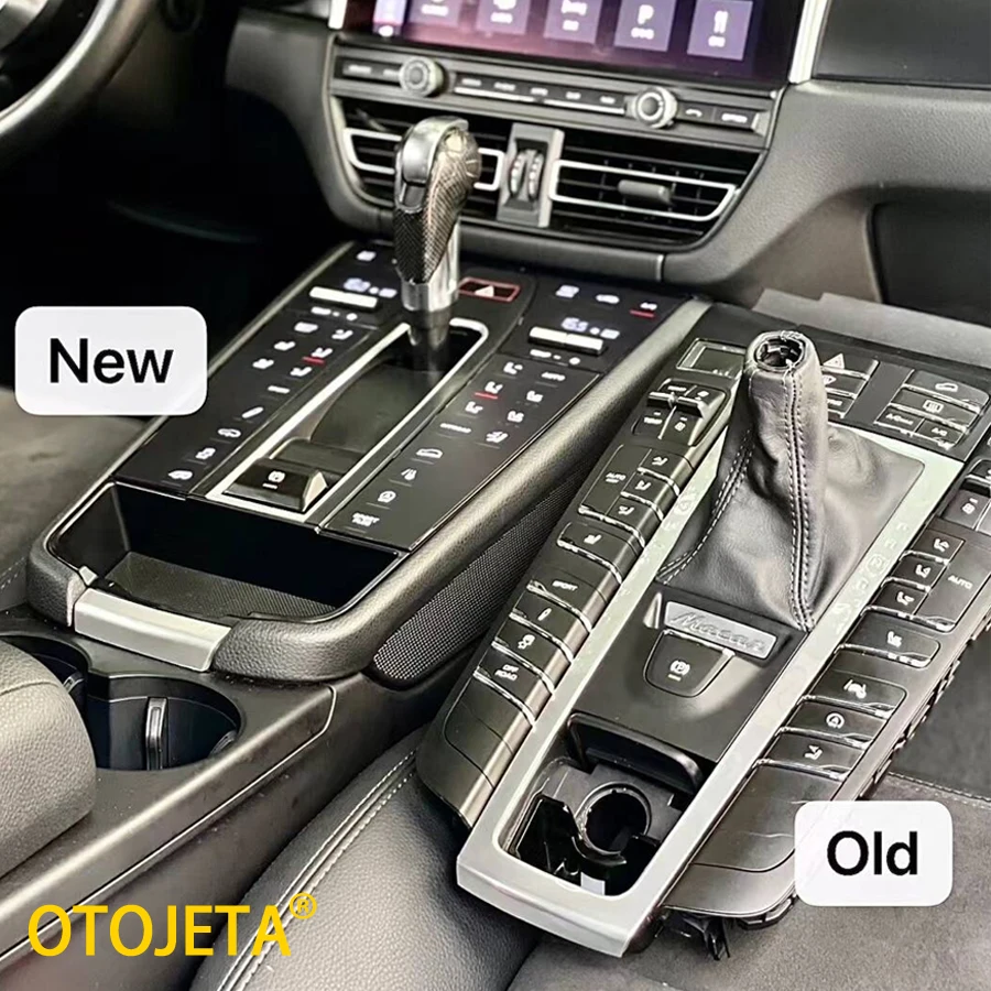

Центральная консоль автомобиля, панель переключения передач, внутренние декоративные аксессуары для Porsche Macan 2014-2021 (95B.1/95B.2) сенсорная ЖК-панель