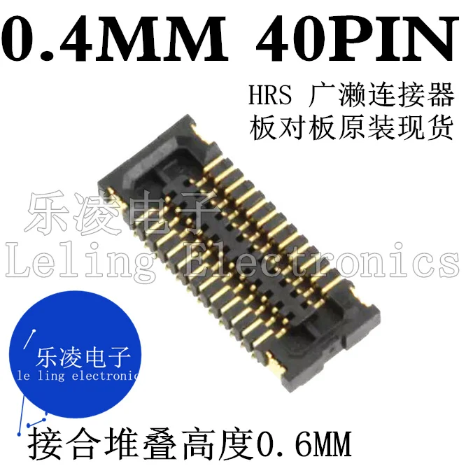 

Free shipping 0.4mm 40pin BM10NB(0.6)-40DS-0.4V 40p 0.6H 10PCS