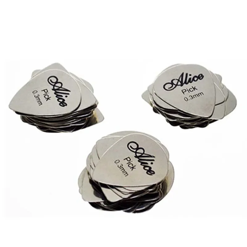 1 шт. металлическая акустическая электрогитара Alice 0 3 мм бас-медиатор прочный