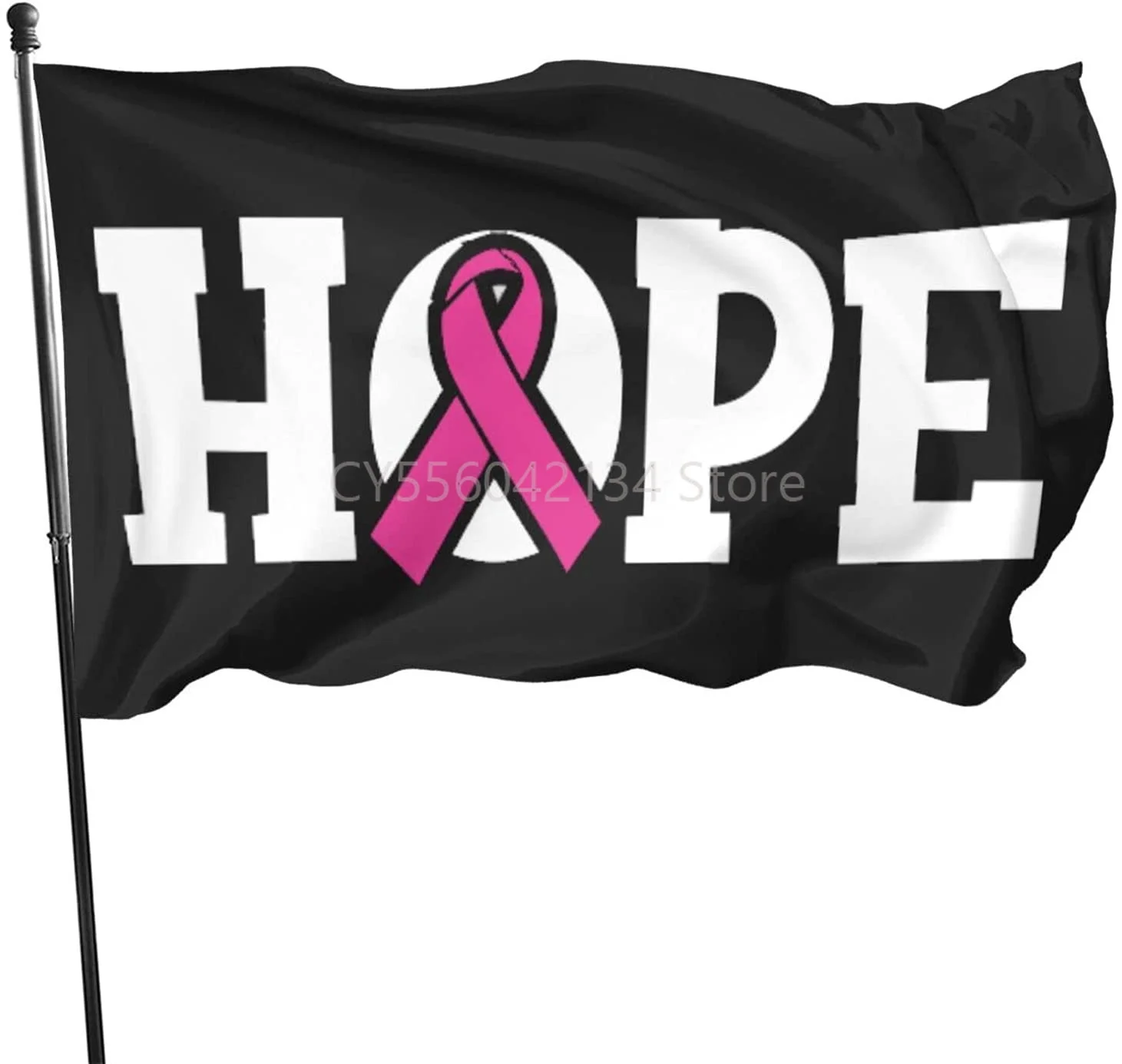 

Hope - Breast Cancer flag Home Decoration Outdoor Decor Polyester Banners and Flags 90x150cm 120x180cm