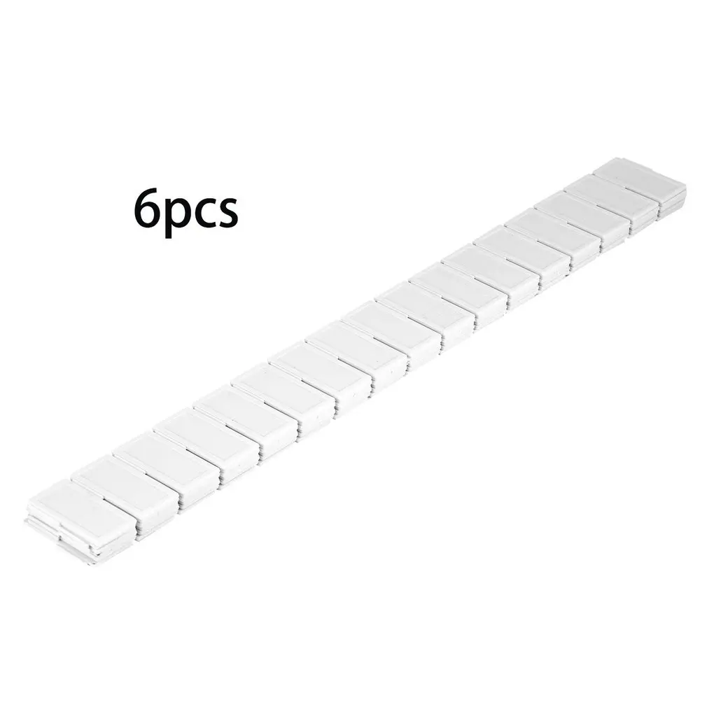 

4/6pcs Practical Plastic DIY Grid Drawer Divider Adjustable Household Separators Office Storage Organizer Divider Organizer PE