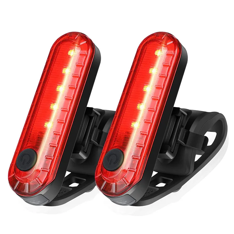 

Задний фонарь для велосипеда, задний фонарь, зарядка через USB, красные ультраяркие задние фонари подходят для любого велосипеда/шлема, легко устанавливается для безопасности велоспорта