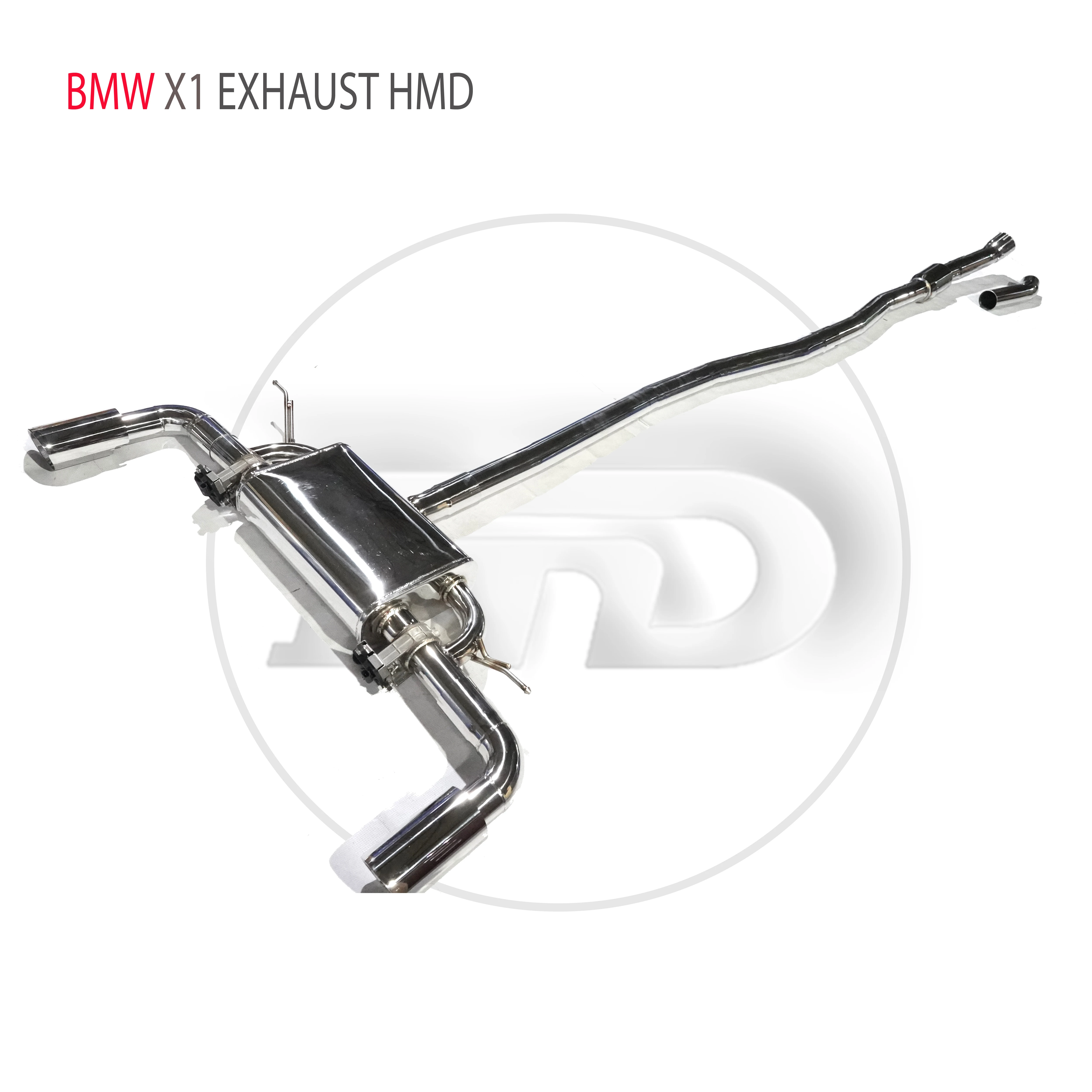 Купи HMD Stainless Steel Exhaust System Performance Catback for BMW X1 Auto Replacement Modification Electronic Valve за 57,798 рублей в магазине AliExpress