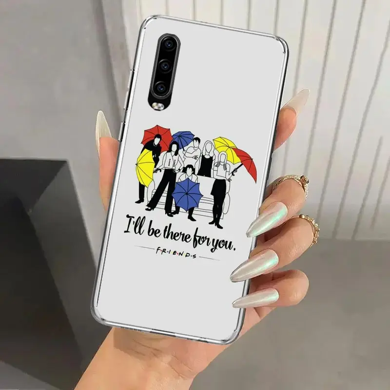 Забавный чехол для телефона с принтом друзья ТВ-шоу семьи Huawei P40 P30 P20 P10 Pro Mate 20 10 Lite