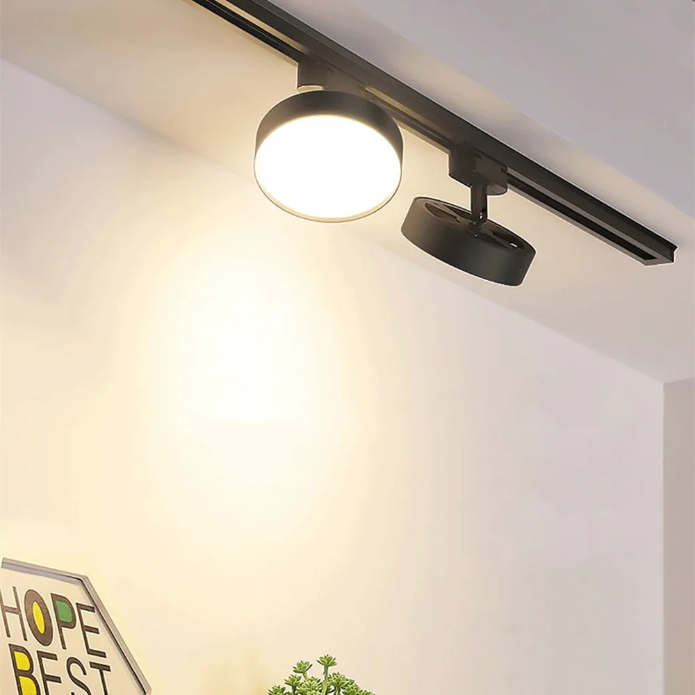 Современный внутренний Трековый светодиодный светильник потолочный с