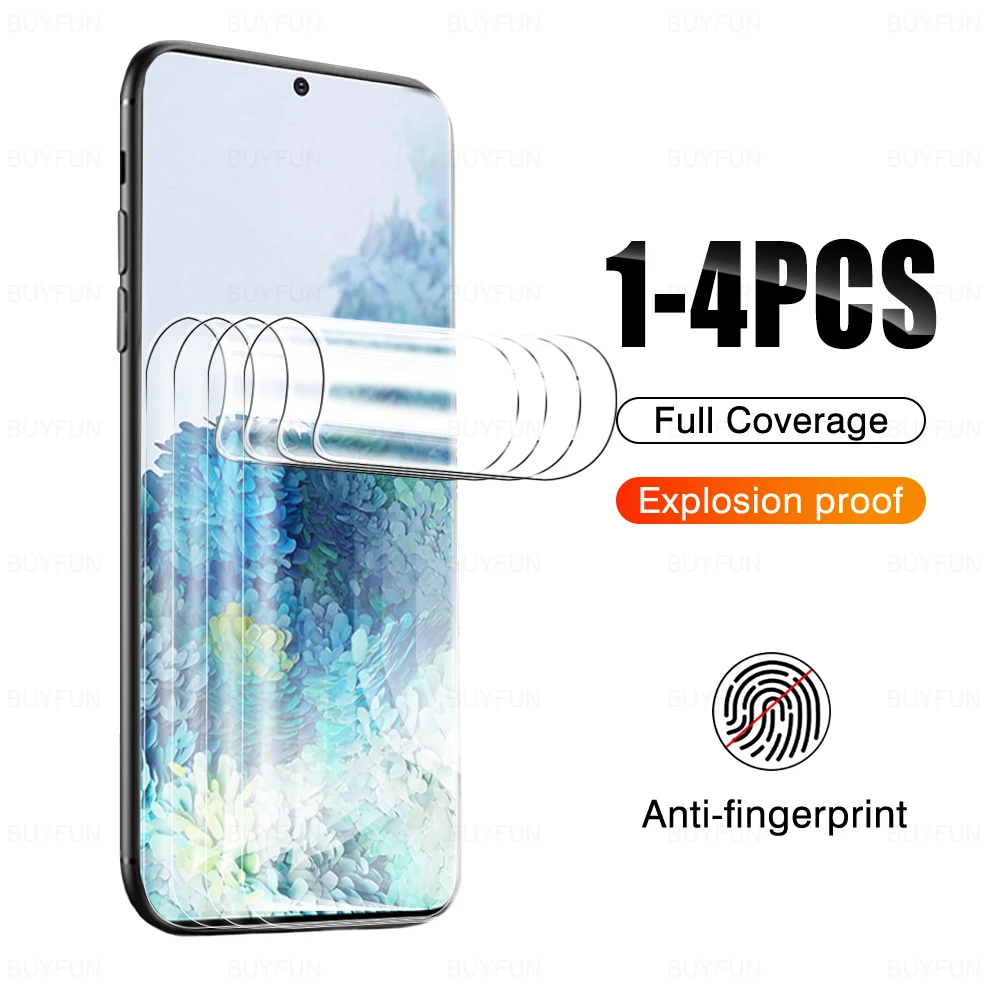 

4 шт./3 шт./2 шт./1 шт. гидрогелевые пленки для Samsung Galaxy note 20 note 10 lite note 10 plus note 8 note 9 S10 lite S10 plus S22 S8 S9