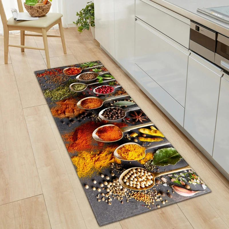 

Modern Kitchen Floor Mat Home Bedroom Living Room Long Carpet Entrance Doormat Decoration Hallway Rug Balcony Bathroom Door Mats