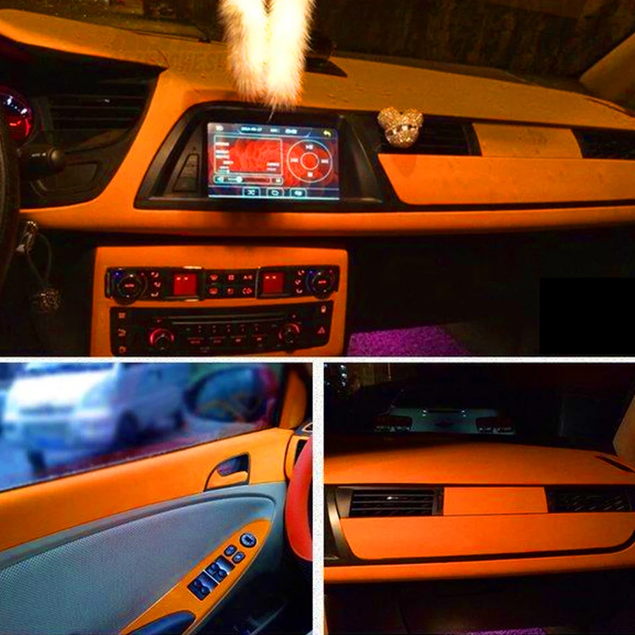 Вельветовая ткань для автомобиля виниловая пленка клейкая замшевая с воздушными