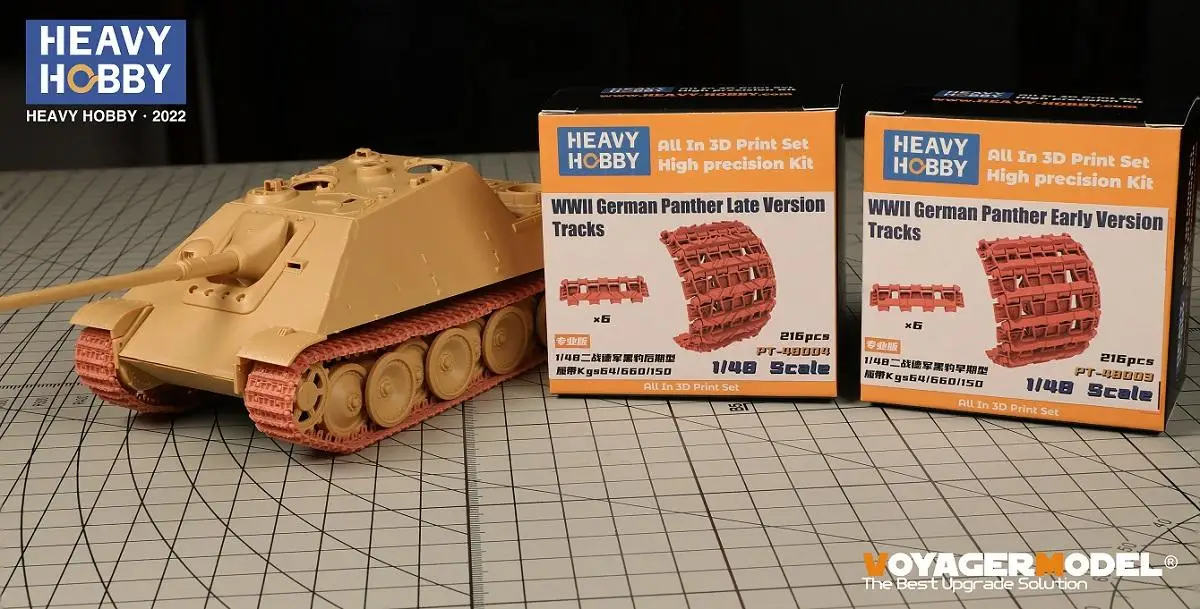 

Heavy hobby PT-48003 1/48 WWII German panther Early Version Tracks Kgs64/660/150