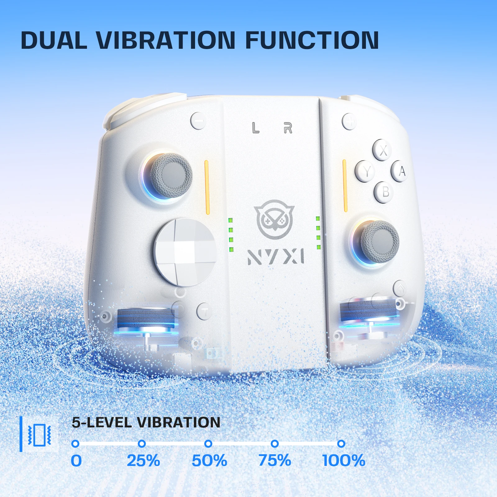 Фото Беспроводной контроллер NYXI Hyperion 3 Joypad White Switch 2 Joycon №2