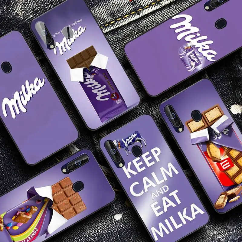 

Chocolate Milka Box Phone Case for Samsung A51 01 50 71 21S 70 10 31 40 30 20E 11 A7 2018