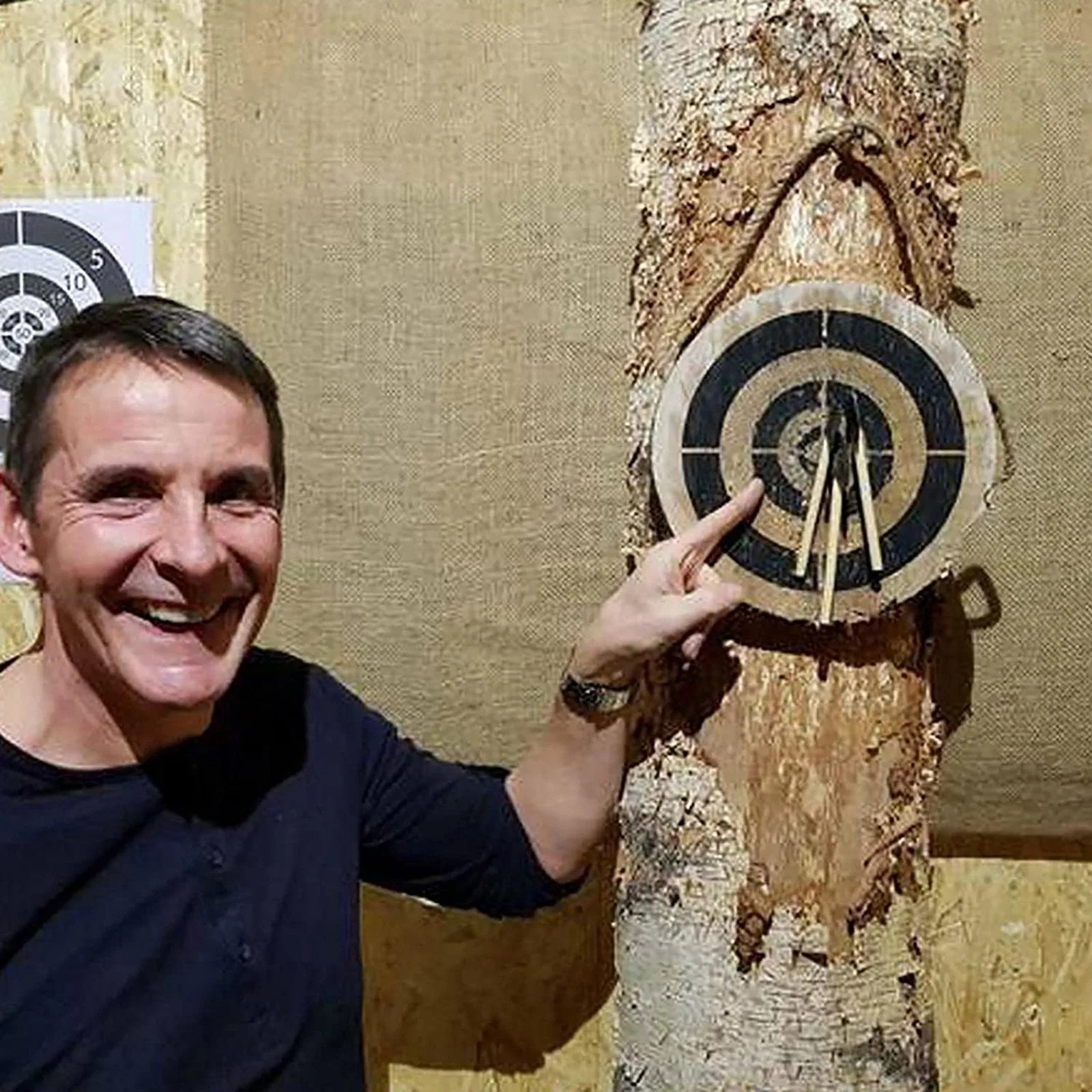 Деревянный миниатюрный набор Topor в стиле викингов для уличной стрельбы и