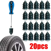 20pcs vacuum tyre repair nail for car truck motorcycle scooter bike wheel tyre repair nails tire puncture tubeless rubber nails