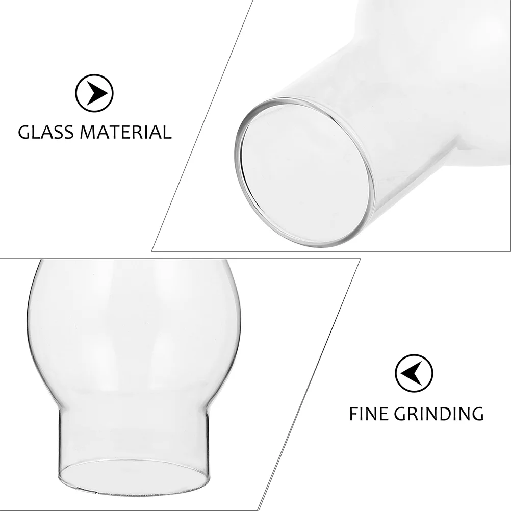 Керосиновый абажур прозрачное стекло масляные абажуры замена в стиле ретро для