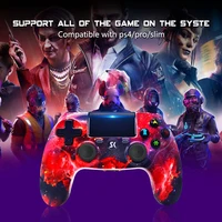 wireless gamepad console 22 color bluetooth joysticks 6 axes dual vibration game controllers remote control manette ps4 controll