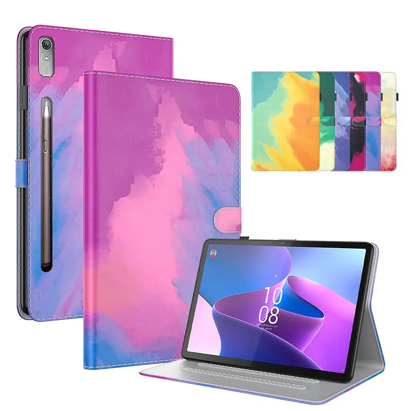 

For Lenovo Tab P11 Pro 2nd Gen Case For Lenovo XiaoXin Pad Pro 2022 11.2" TB132FU TB138FC Cover Funda Fashion Watercolor Capa