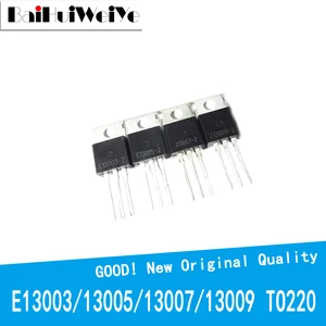 10PCS/LOT E13003 E13005 E13007 E13009 E13003-2 E13005-2 E13007-2 E13009-2 MJE13003 MJE13005 MJE13007 MJE13009 TO220 TO-220