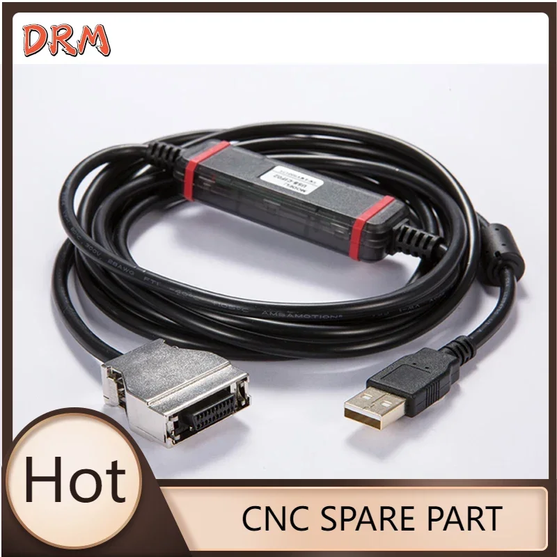 Фото Кабель для программирования USB-CIF02 с позолоченными контактами, совместимый с коммуникационными устройствами Omron PLC CPM1, CPM1A/2A, CQM1, C200HS, C200HX/HG/HE №2