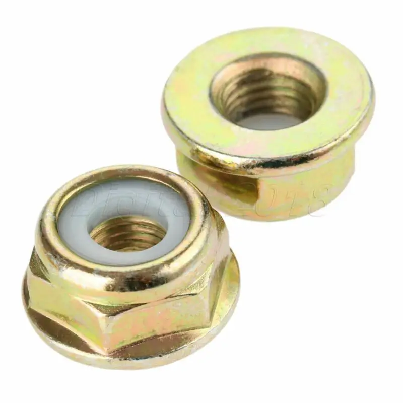 

5PCS String Trimmer Brush Cutter Gear Head Case Spare Parts M10x1.25 Left Hand Thread Blade Nut Lawn Mowers Lawn Trimming Tools