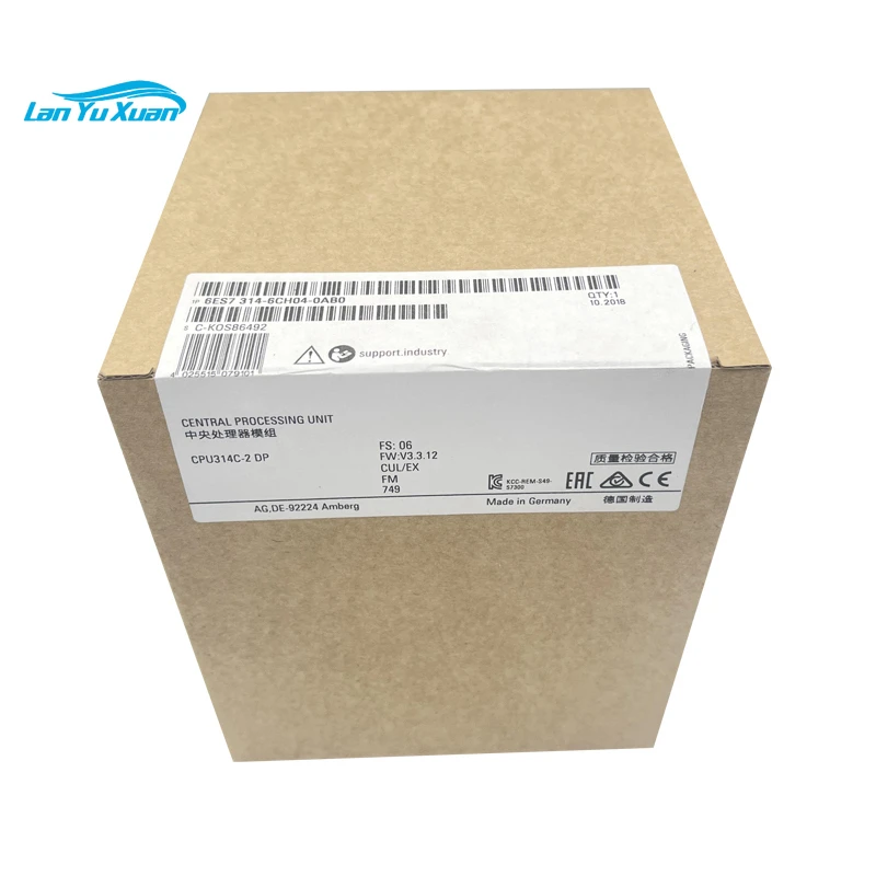 Торг по товару не заказывайте напрямую 6ES7314-6CH04-0AB0 контроллер PLC