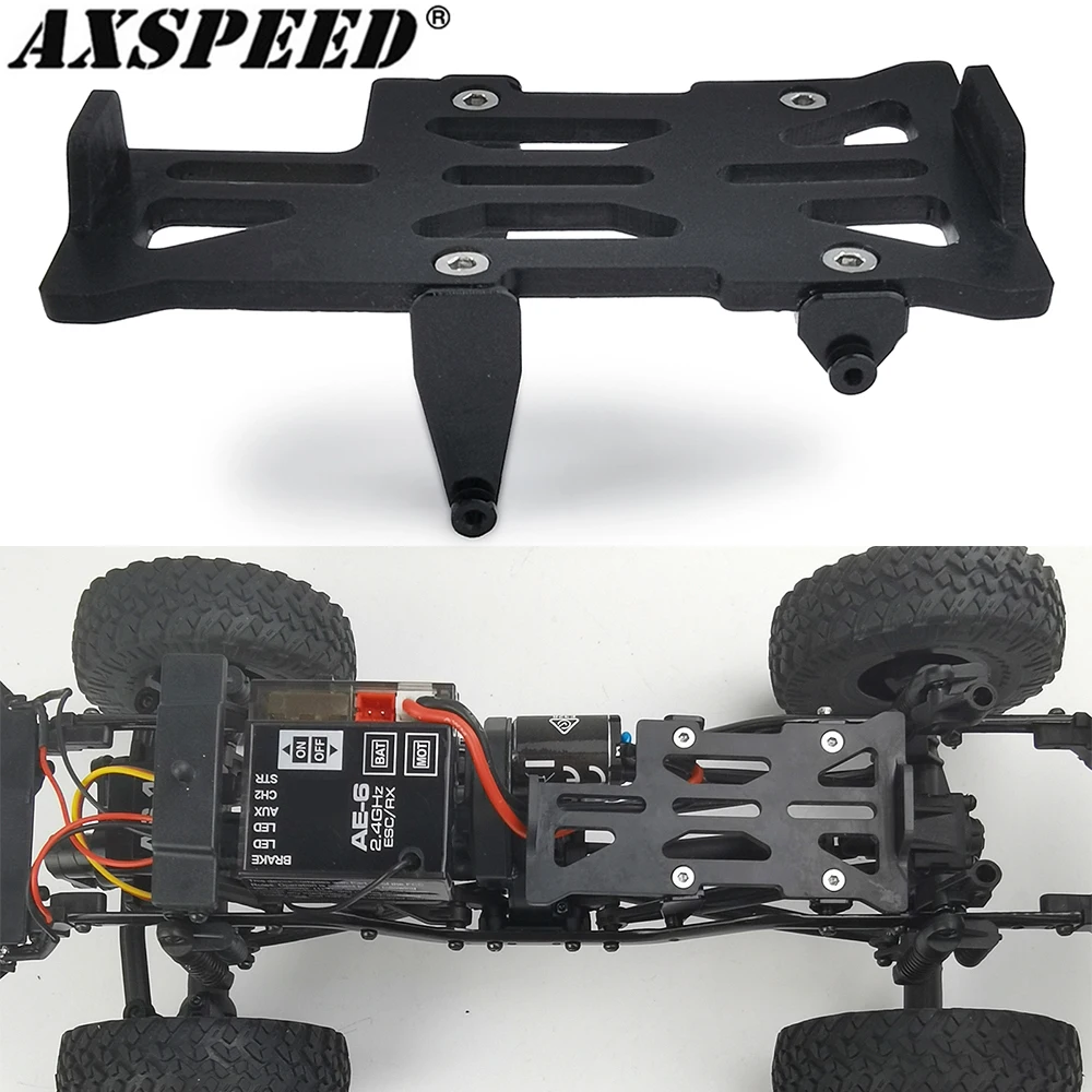 

AXSPEED RC Car Low CG Conversion Kit Down 2mm Battery Mounting Plate for 1/24 RC Crawler Axial SCX24 90081 AXI0001 002 004 006