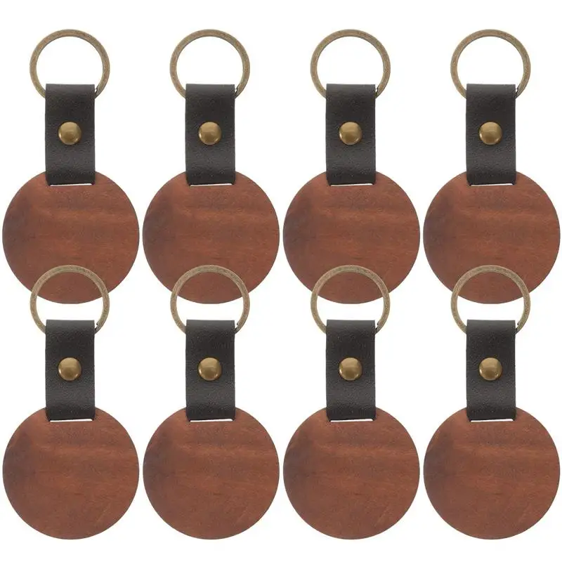 

8 шт., деревянные брелоки с надписью «сделай сам»