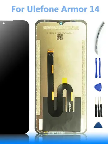 AAA quality LCD display and touchscreen 652 inches for Ulefone Power Armor 14 replaceable screen for Ulefone Armor 14 Pro LCD display with tools