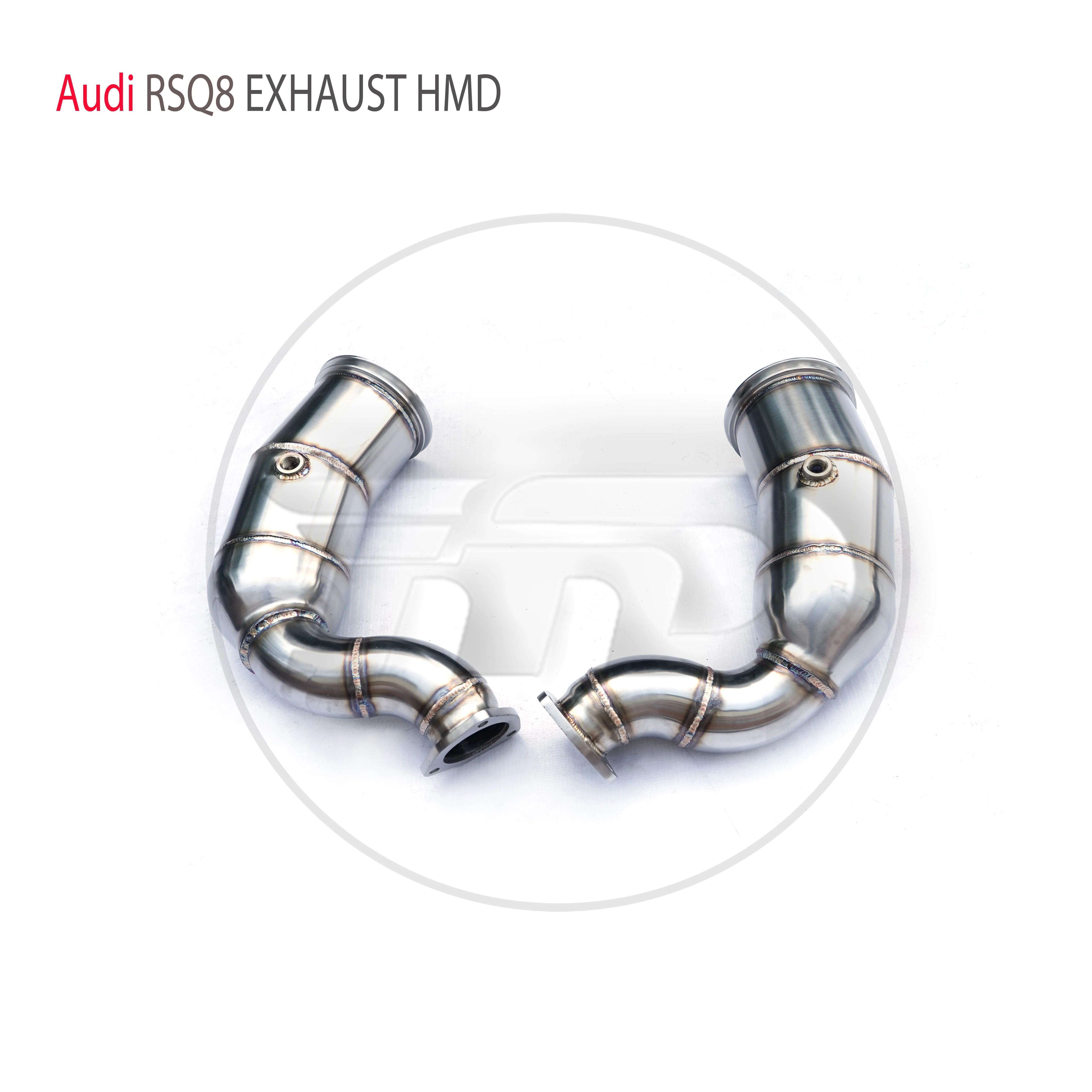 

HMD Exhaust System High Flow Performance Downpipe for Audi RSQ8 4.0T 2020+ Catalytic Converter Headers
