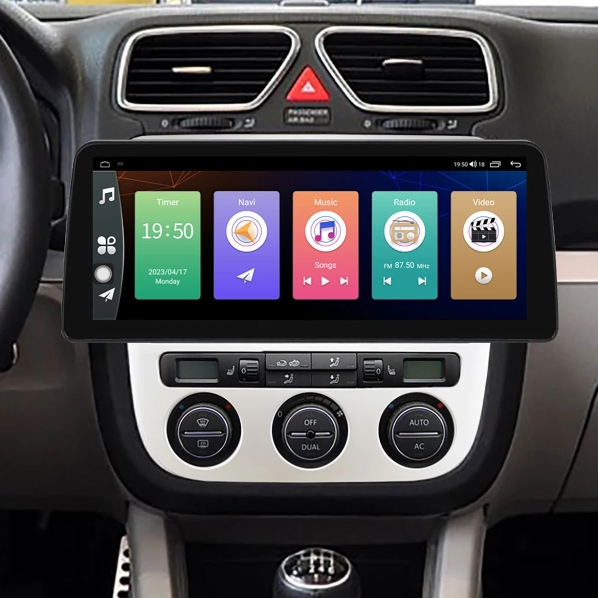 

QLED 2K Android 12 8Core 8+256G Car Multimedia Radio For Volkswagen VW Scirocco Eos 2007- 2013 2014 GPS Navigation CarPlay DSP
