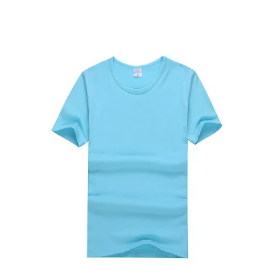 

4 pcs Lycra cotton round neck short sleeve summer men soft casual T-shirt class clothes advertising shirt custom logo CHN240