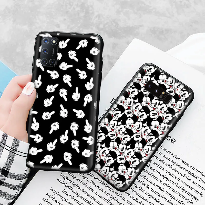Фотообои с рисунком Микки Мауса Для Realme Narzo 20 30A 50i Q V11 V11S X Lite 9i XT 8 pro 8i C21 C21y C17