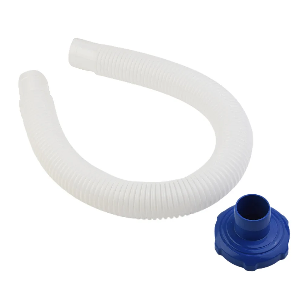 For Intex 25016 Above Ground Pool Skimmer Hose + Adapter B Replacement Part Set Works With 28000E  28335EH 28337EH Pool Accessor